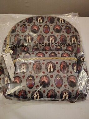Stoney Clover Lane Disney Villains Mini Backpack - Gray, Purple & Pink